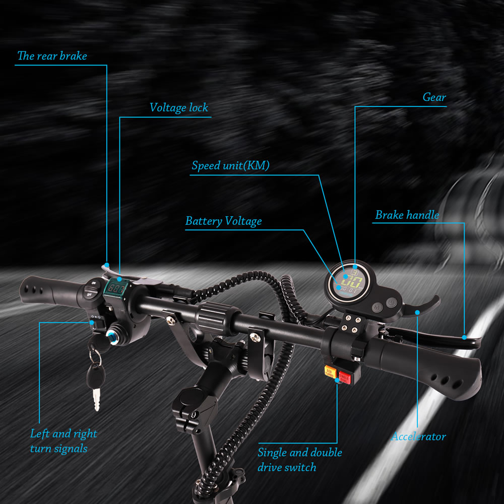 大人用電動スクーター、5600Wデュアルモーター、60V 3 - 60V 5600W Dual Motor Electric Scooter のレビューと価格